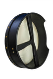 MUZIKOR14"X4" HEARTLAND BLACK BODHRAN PRETUNED T-BAR DRUMS