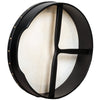 MUZIKOR 14"X4" HEARTLAND BLACK BODHRAN NON TUNABLE T-BAR DEEP TUNED DRUMS
