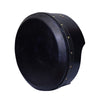 14"X5" PREMIUM MUZIKOR BODHRAN BLACK T BAR BLACK SKIN
