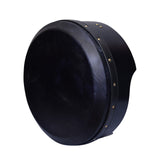 14"X5" PREMIUM MUZIKOR BODHRAN BLACK T BAR BLACK SKIN