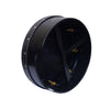 14"X5" PREMIUM MUZIKOR BODHRAN BLACK T BAR BLACK SKIN