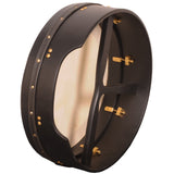 MUZIKOR 16"X4" HEARTLAND BODHRAN DEEP RIM TUNABLE BLACK T-BAR DEEP TUNE DRUM