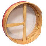 MUZIKOR 16"X4" HEARTLAND BODHRAN DEEP RIM TUNABLE MULBERRY T-BAR DEEP TUNE DRUM