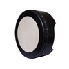 MUZIKOR 16"X6" HEARTLAND BLACK BODHRAN NON TUNABLE T-BAR DEEP TUNE DRUMS