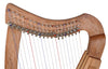 19 STRING BORU HARP WALNUT