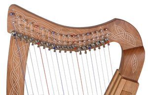 19 STRING BORU HARP WALNUT