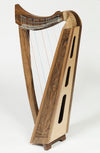 22 STRING TRINITY CRESTED HARP WALNUT