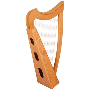 22 STRING TRINITY HARP BEECH WOOD