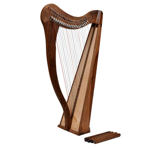 22 STRING ARD RI HARP WALNUT