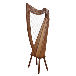 22 STRING BORU HARP WALNUT