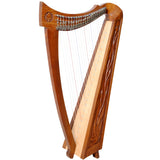 22 STRING TRINITY CRESTED HARP ROSEWOOD