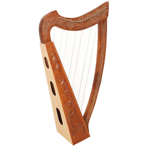 22 STRING BORU HARP ROSEWOOD
