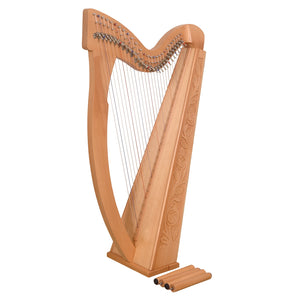 27 STRING TRINITY HARP BEECH WOOD