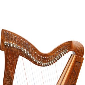 27 STRING BORU HARP ROSEWOOD