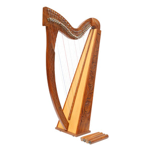 27 STRING BORU HARP ROSEWOOD
