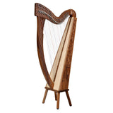 27 STRING BORU HARP WALNUT