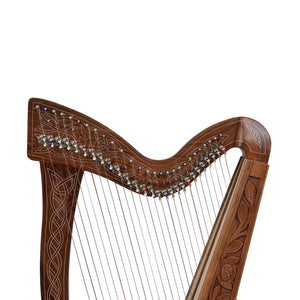 27 STRING BORU HARP WALNUT