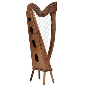 27 STRING BORU HARP WALNUT