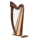 27 STRING BORU HARP WALNUT