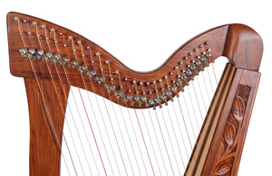 27 STRING TRINITY HARP ROSEWOOD