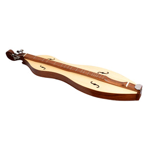 4 STRING MOUNTAIN DULCIMER F-HOLE ROSEWOOD WITH NICKEL FINISH HARDWARE