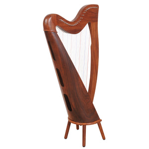 28 STRING CLADDAGH HARP ROSEWOOD