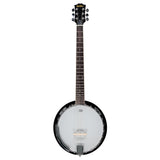 HEARTLAND 6 STRING GUITAR BANJO SOLID BACK, GUITAR BANJO