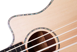 BARITONE UKULELE BASS ACACIA WITH EQ