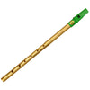 CLARE IRISH TIN WHISTLE 2 PART IN D BRASS GREEN