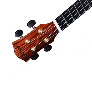 CONCERT UKULELE EBONY WITH EQ