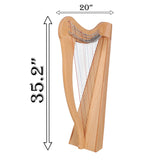 22 STRING ARD RI HARP BEECHWOOD