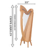29 STRING HEARTLAND TRINITY HARP BEECHWOOD