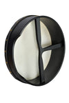 MUZIKOR 16"X4" HEARTLAND BLACK BODHRAN PRETUNED T-BAR DRUMS