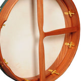 MUZIKOR 18"X3.5" HEARTLAND BODHRAN TUNABLE T-BAR DRUMS