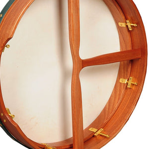 MUZIKOR 18"X3.5" HEARTLAND BODHRAN TUNABLE T-BAR DRUMS