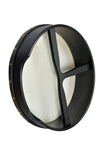 MUZIKOR 12 X 3.5 HEARTLAND BLACK BODHRAN PRETUNED T-BAR DRUMS