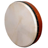 MUZIKOR 18"X3.5" RED CEADER BODHRAN TUNABLE CROSS BAR DRUMS