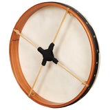 MUZIKOR FRAME DRUM 10 INCH NON TUNABLE RED CEADER