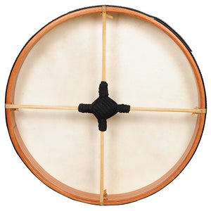 MUZIKOR FRAME DRUM 12 INCH NON TUNABLE RED CEADER
