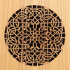 LUTE UKULELE, 6 STRINGS TENOR VARIEGATED LACEWOOD WALNUT