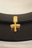 MUZIKOR 16"X4" HEARTLAND BODHRAN TUNABLE BLACK SINGLE BAR DEEP TUNE DRUM