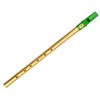 CLARE IRISH TIN WHISTLE IN D BRASS GREEN