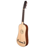 HEARTLAND SELLAS BAROQUE GUITAR, 5 COURSE VARIEGATED WALNUT ROSEWOOD