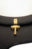 MUZIKOR 14"X6" HEARTLAND DEEP RIM BODHRAN TUNABLE BLACK T-BAR DRUMS