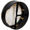 MUZIKOR 16"X6" HEARTLAND TUNABLE DEEP RIM BODHRAN BLACK T-BAR DRUM