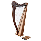 27 STRING ARD RI HARP WALNUT