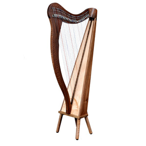 27 STRING ARD RI HARP WALNUT