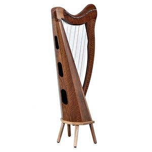 27 STRING ARD RI HARP WALNUT