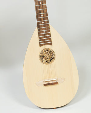 HEARTLAND BAROQUE UKULELE, 4 STRING TENOR WALNUT