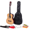 HEARTLAND 3/4 STUDENT BEGINNERS NYLON CLASSIC GUITAR PACK NATURAL FINISH